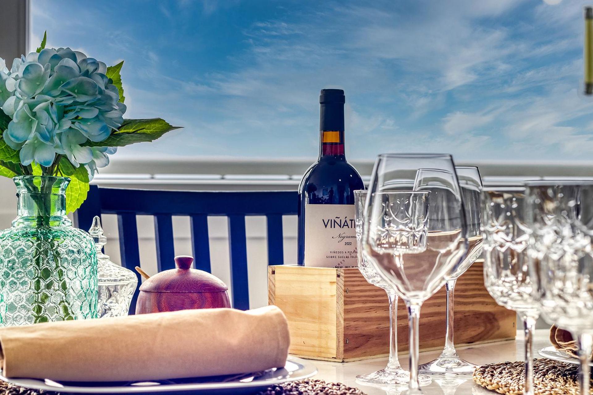 Central Modern Apartment With Private Parking & Ocean View & Coffee Corner Icod De Los Vinos Zewnętrze zdjęcie